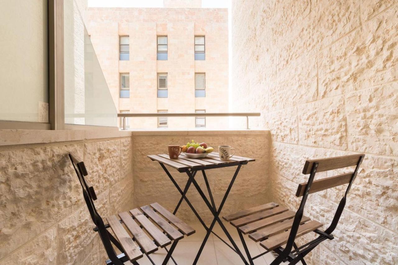 Stylish 2Br/Parking, View Over The Temple Mount Jerusalem Eksteriør billede